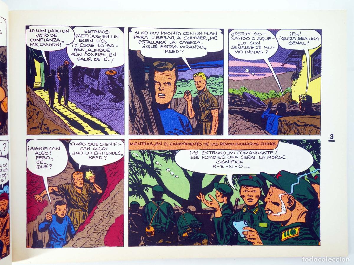 C&oacute;mics: STEVE CANYON 10 (Milton Caniff) Eseuve, 1988 - Foto 3