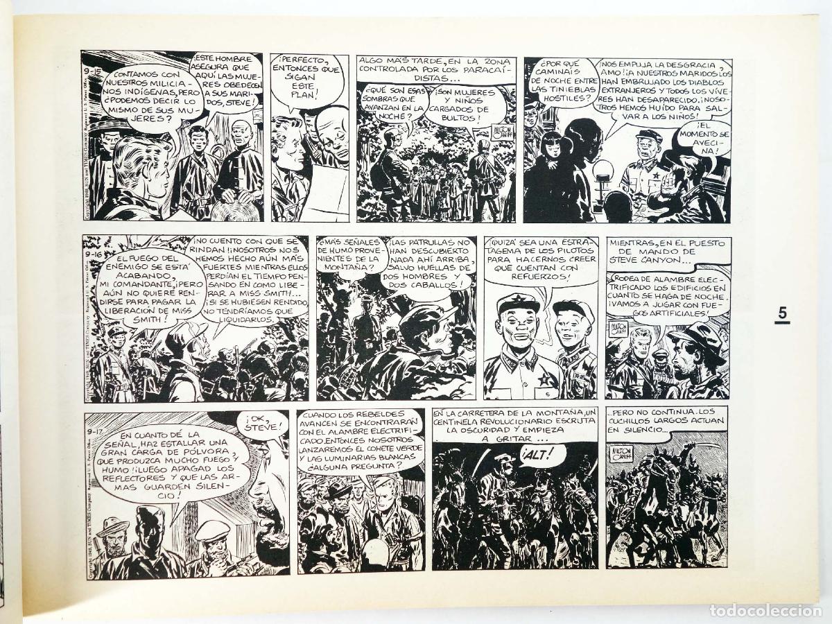 C&oacute;mics: STEVE CANYON 10 (Milton Caniff) Eseuve, 1988 - Foto 4