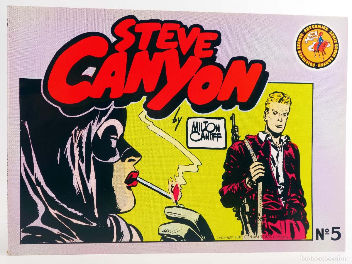 C&oacute;mics: STEVE CANYON 5 (Milton Caniff) Eseuve, 1988 - Foto 1