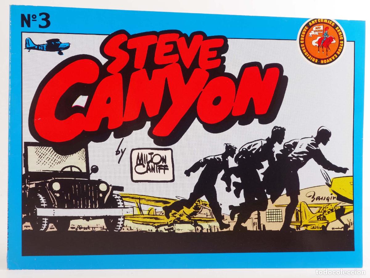 C&oacute;mics: STEVE CANYON 3 (Milton Caniff) Eseuve, 1988 - Foto 1