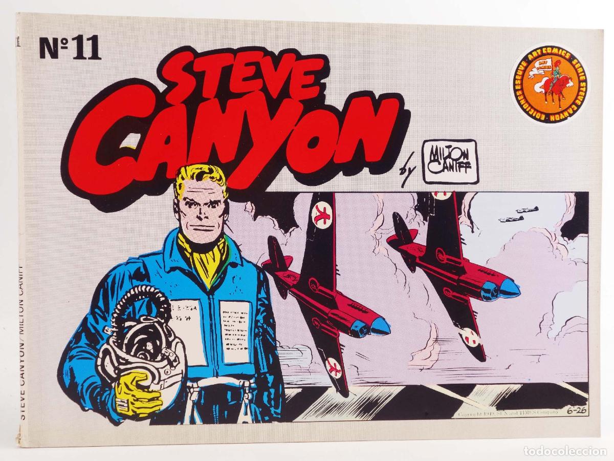 C&oacute;mics: STEVE CANYON 11 (Milton Caniff) Eseuve, 1989 - Foto 1