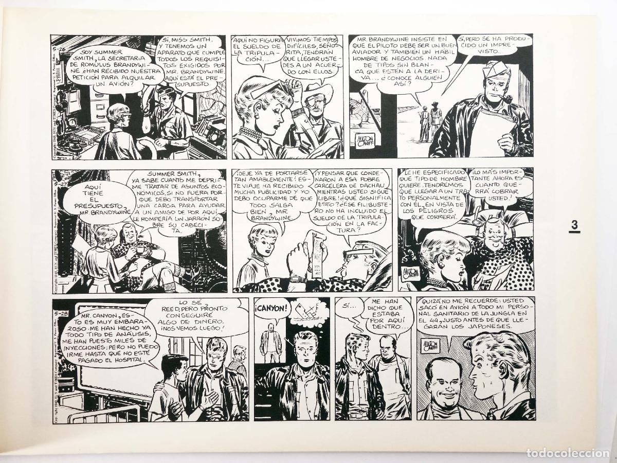C&oacute;mics: STEVE CANYON 9 (Milton Caniff) Eseuve, 1988 - Foto 3