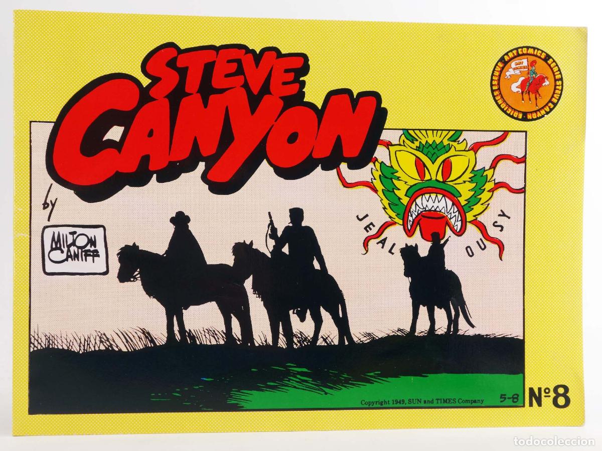 C&oacute;mics: STEVE CANYON 8 (Milton Caniff) Eseuve, 1988 - Foto 1