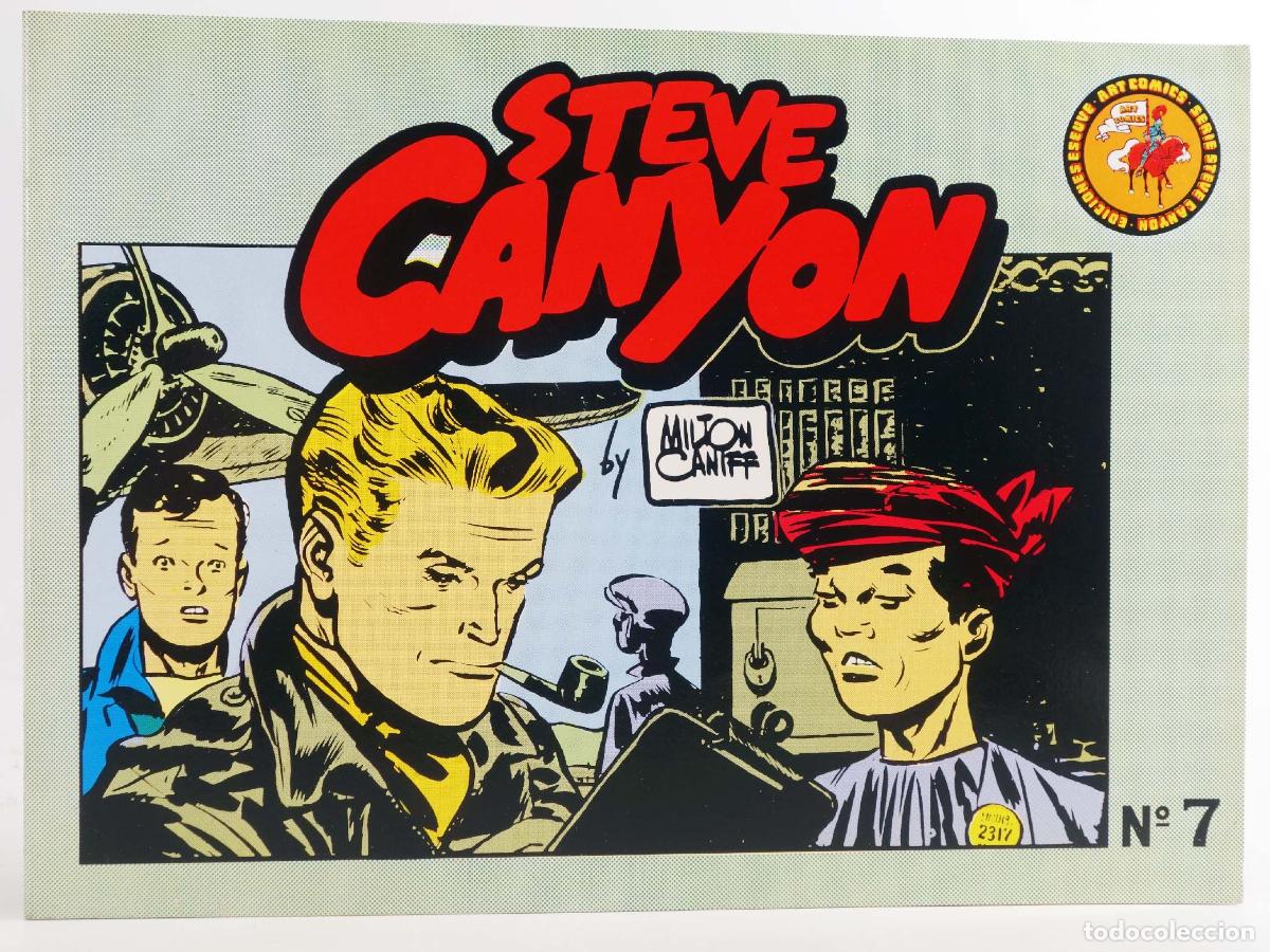C&oacute;mics: STEVE CANYON 7 (Milton Caniff) Eseuve, 1988 - Foto 1