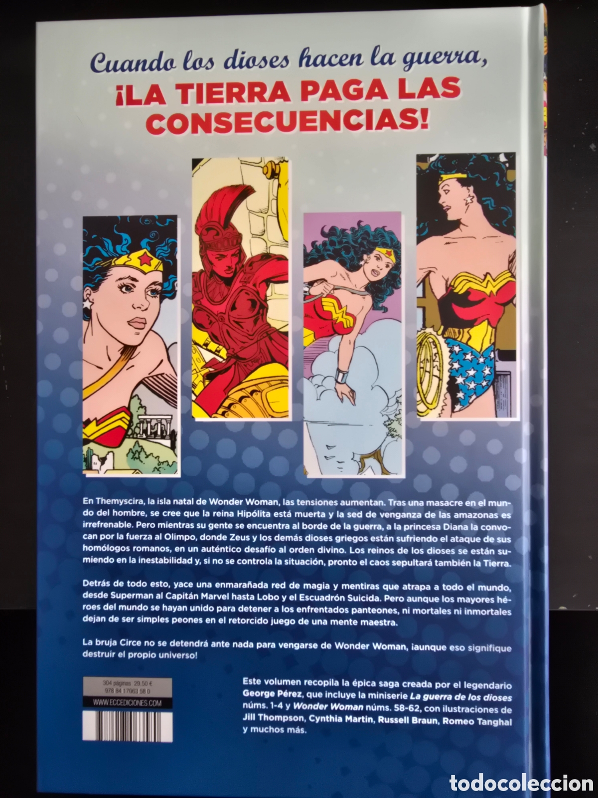 C&oacute;mics: WONDER WOMAN. LA GUERRA DE LOS DIOSES. GEORGE P&Eacute;REZ. ECC - Foto 2