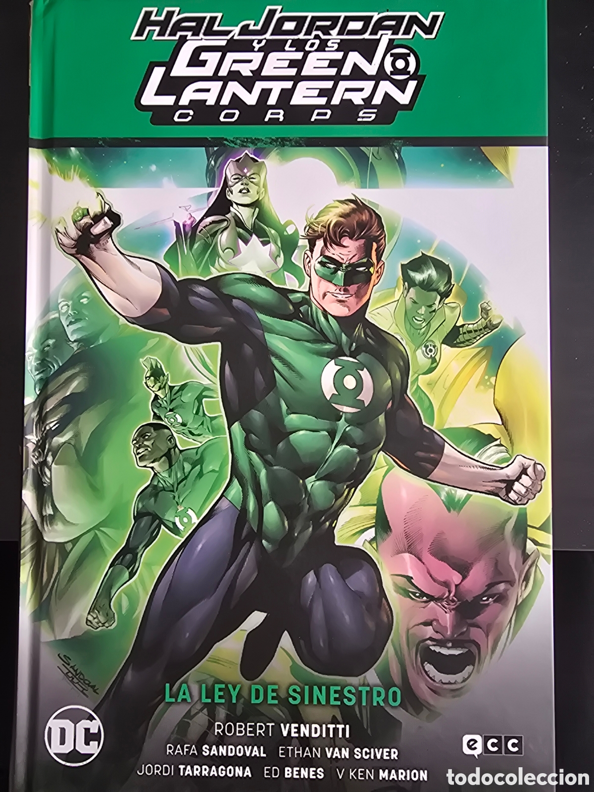 C&oacute;mics: HAL JORDAN Y LOS GREEN LANTERN CORPS. LA LEY DE SINESTRO. ECC - Foto 1
