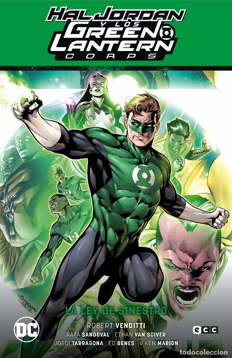 C&oacute;mics: HAL JORDAN Y LOS GREEN LANTERN CORPS: LA LEY DE SINESTRO - ECC - PRECINTADO - Foto 1