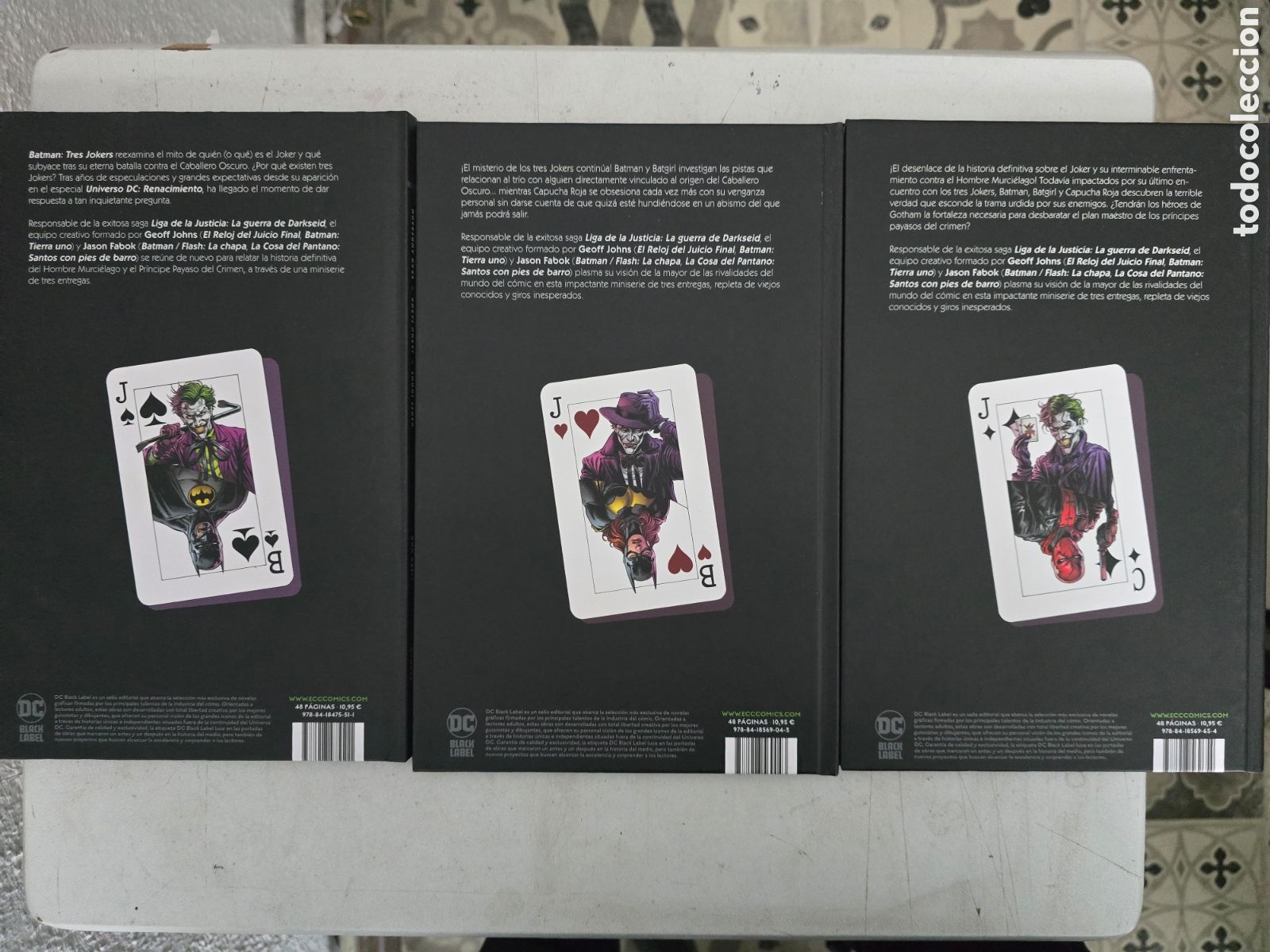 C&oacute;mics: BATMAN TRES JOKERS. 3 TOMOS. ECC - Foto 2