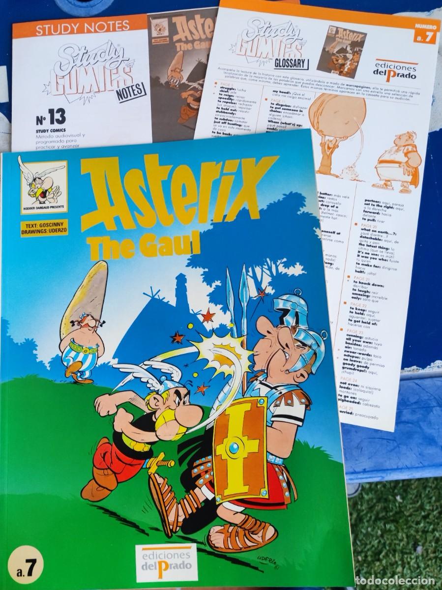 C&oacute;mics: Asterix The Gaul, en Ingl&eacute;s. Con Glosario y Notas. - Foto 1