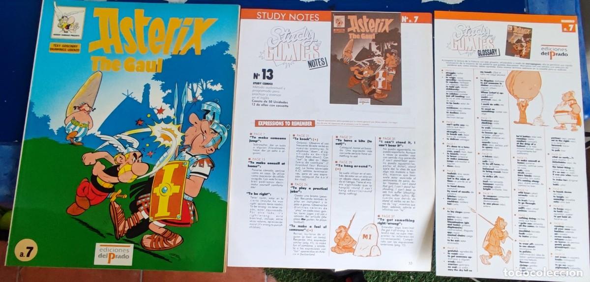 C&oacute;mics: Asterix The Gaul, en Ingl&eacute;s. Con Glosario y Notas. - Foto 2