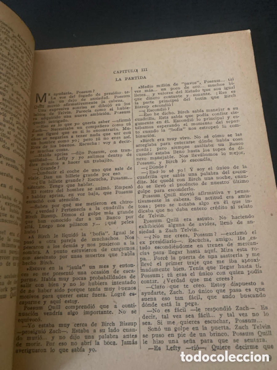 C&oacute;mics: LA ISLA DE LA DUDA. COLECCI&Oacute;N HOMBRES AUDACES 1947 - Foto 4