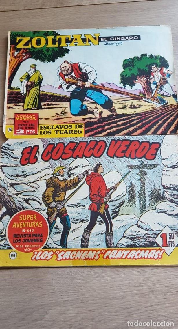 C&oacute;mics: Zoltan el C&iacute;ngaro 56 + el cosaco verde 88 - - Foto 1
