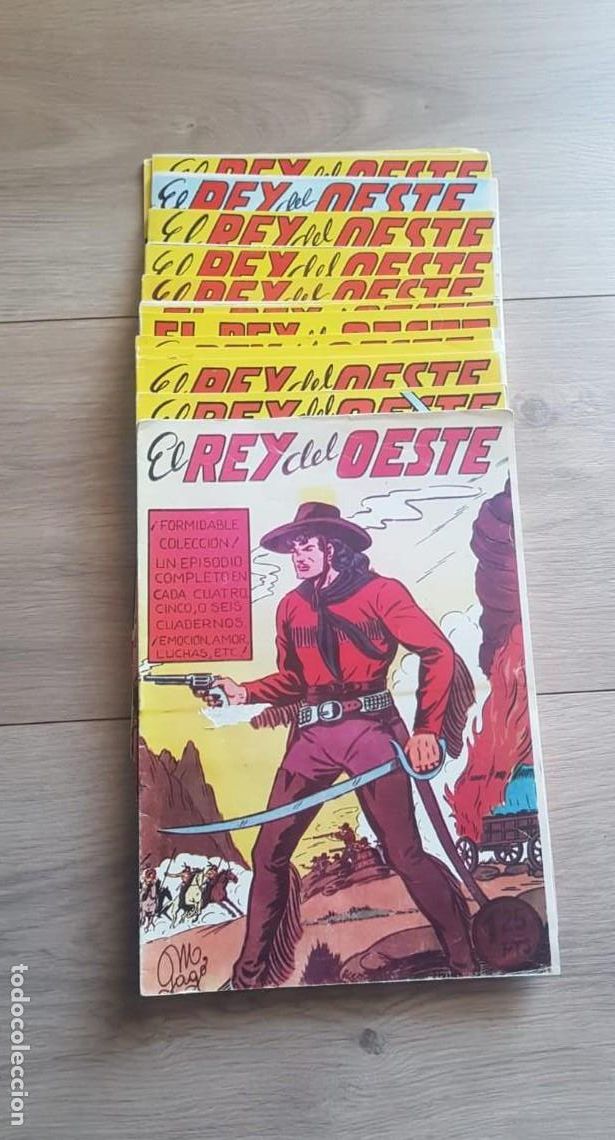 C&oacute;mics: EL REY DEL OESTE REEDICI&Oacute;N , FALTA EL N&Uacute;MERO 3 (16 N&Uacute;MEROS) -