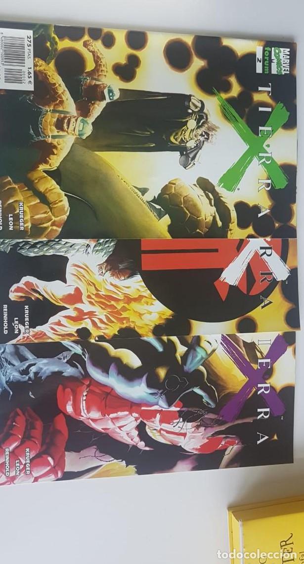 C&oacute;mics: Tierra X. Forum. 3 n&uacute;meros (2,3,4) - - Foto 1