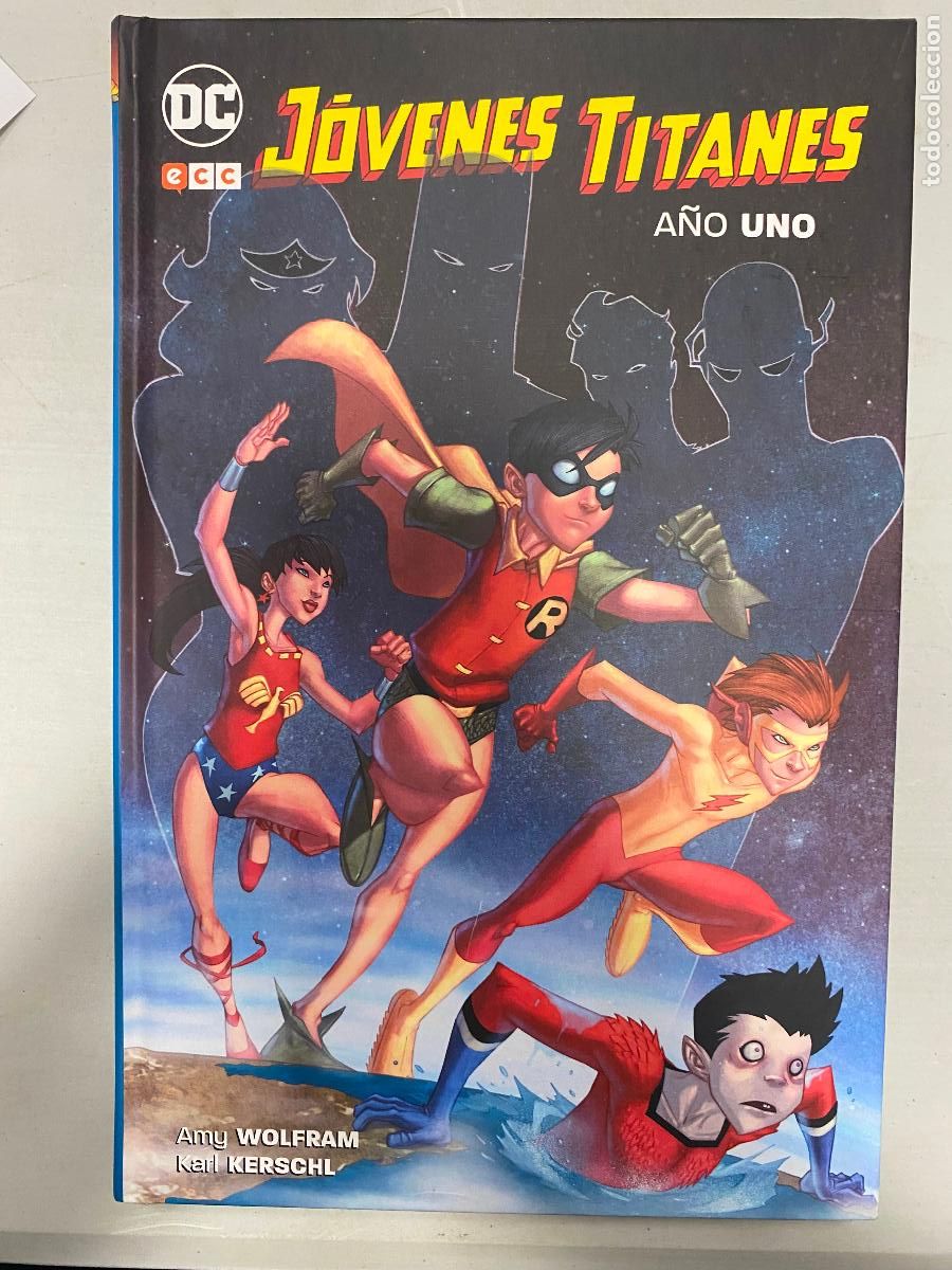 C&oacute;mics: JOVENES TITANES A&Ntilde;O UNO - ECC - Foto 1