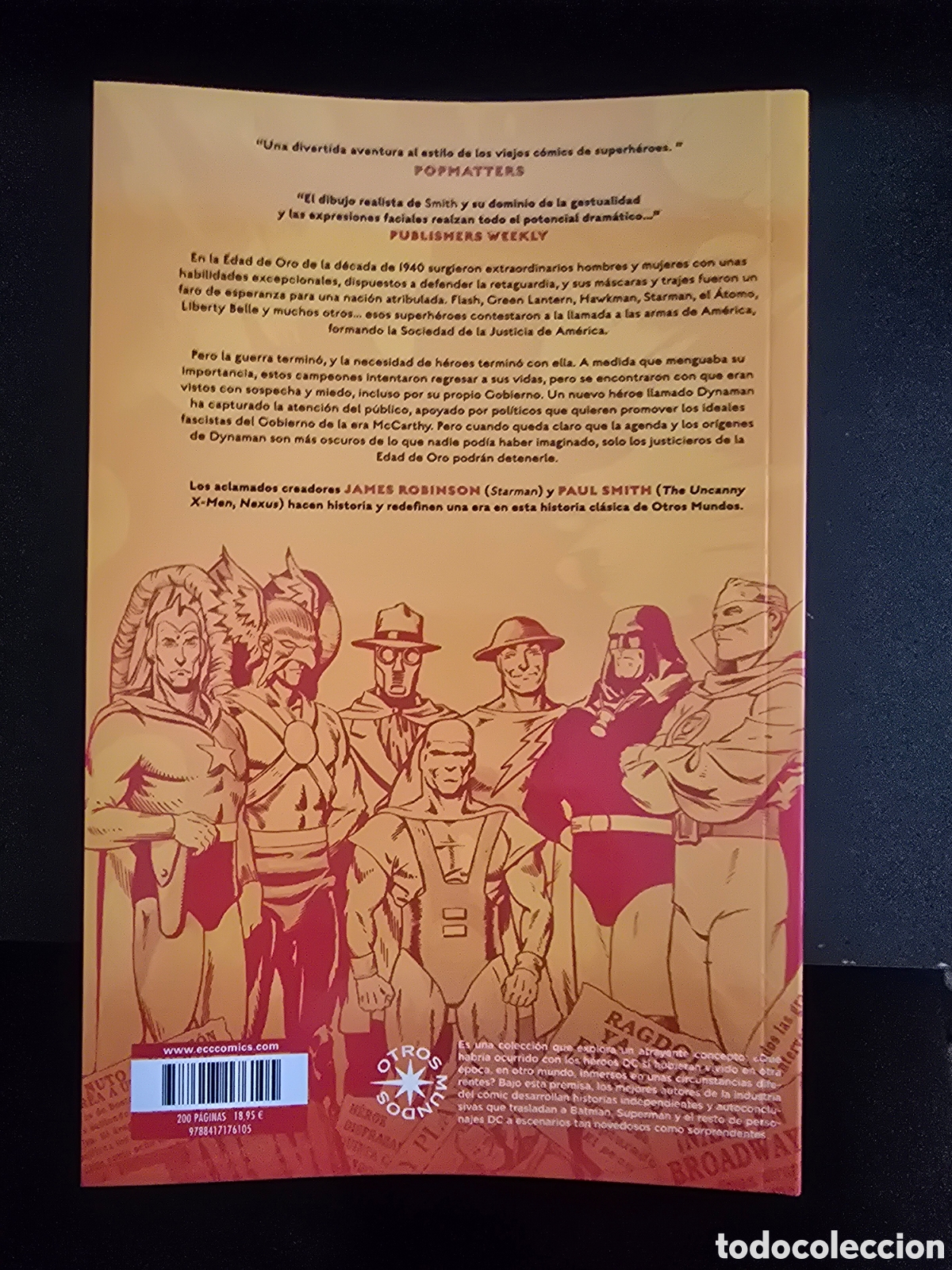 C&oacute;mics: JSA. LA EDAD DE ORO. ROBINSON, SMITH. ECC - Foto 2