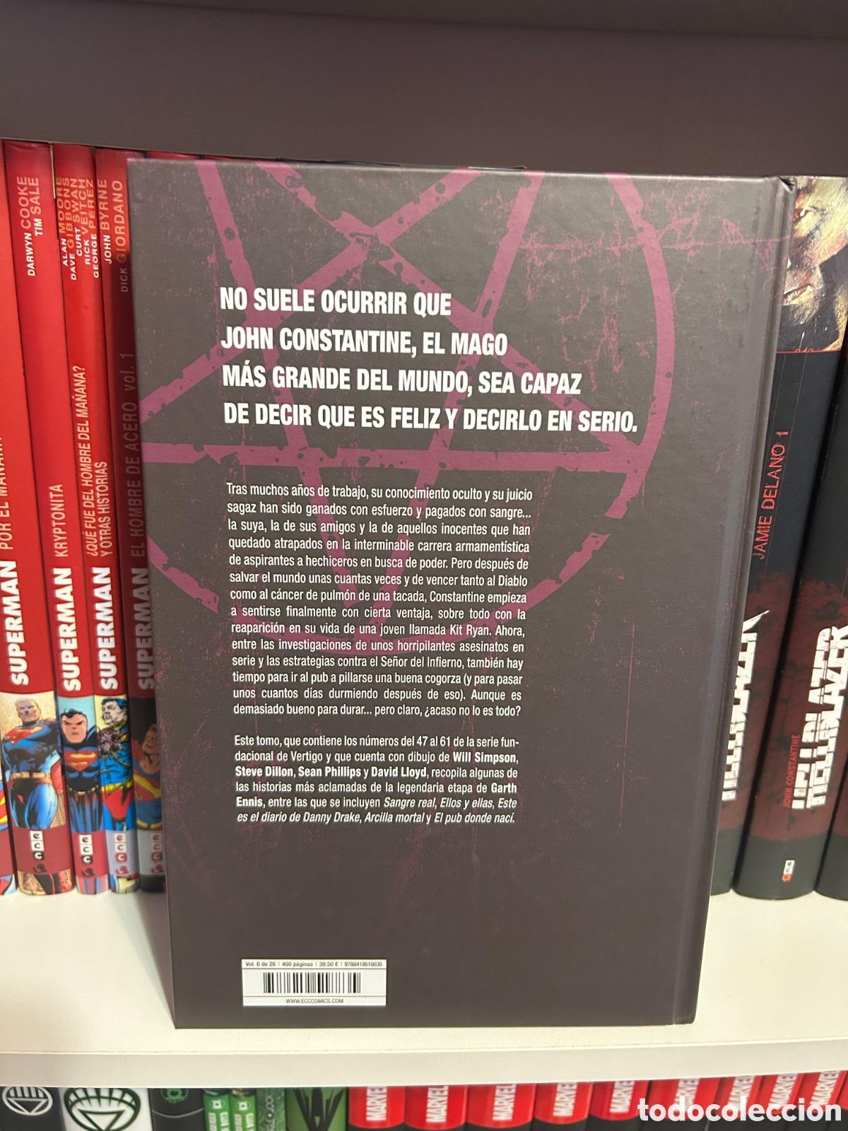 C&oacute;mics: HELLBLAZER VOL.06 DE 26 (TAPA DURA-NUEVO) - Foto 2