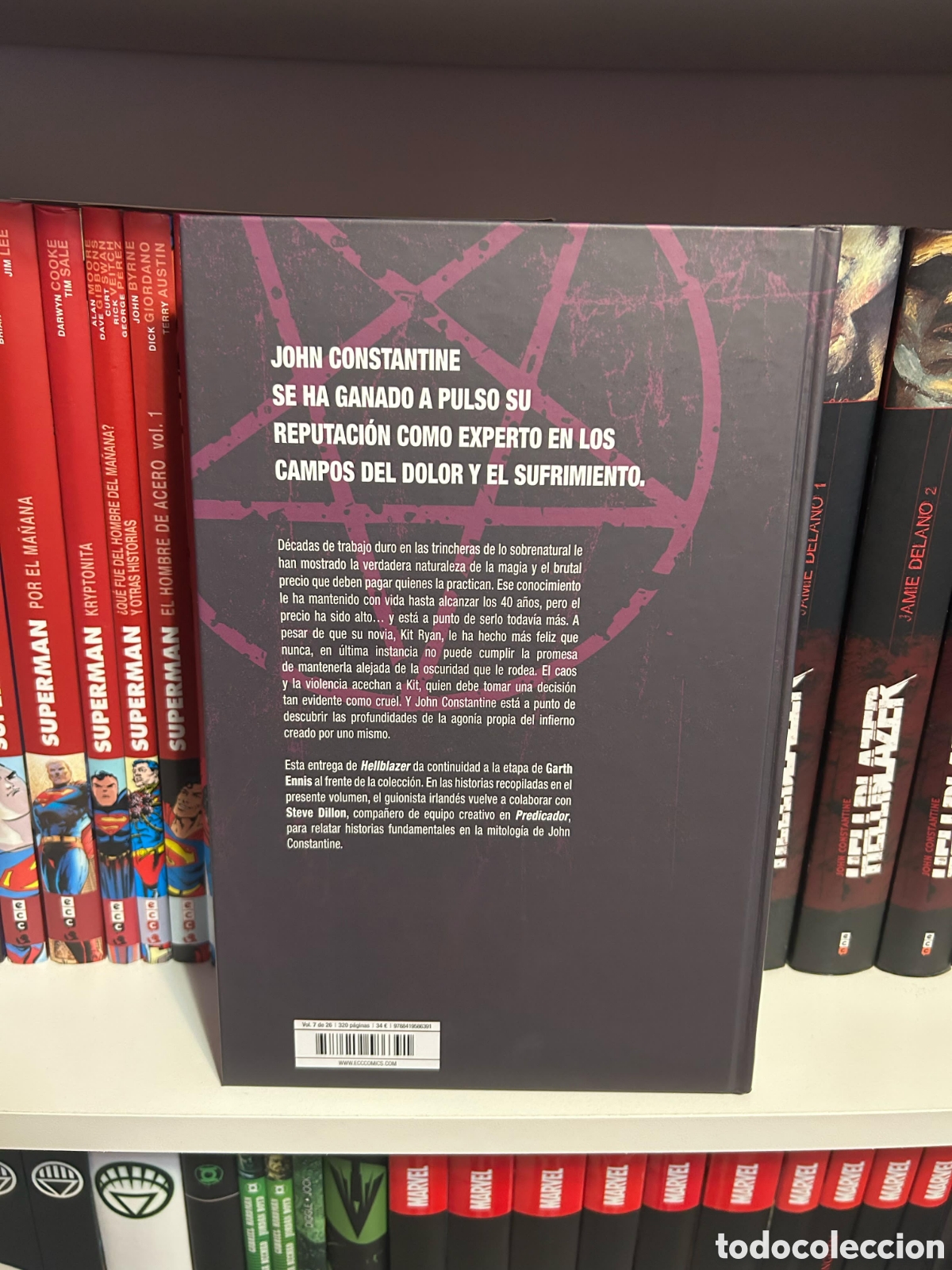 C&oacute;mics: HELLBLAZER VOL.07 DE 26 (TAPA DURA-NUEVO) - Foto 2