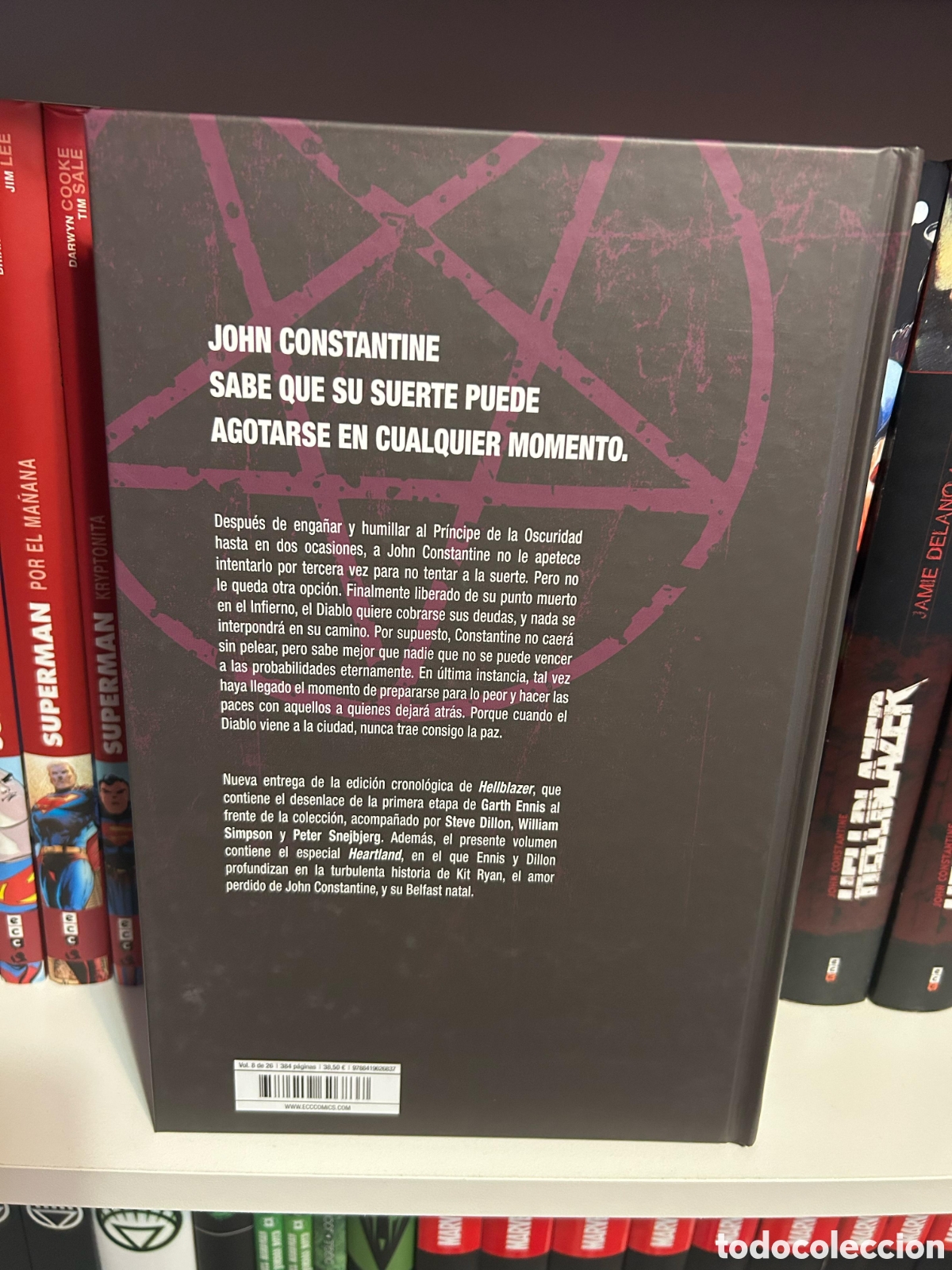 C&oacute;mics: HELLBLAZER VOL.08 DE 26 (TAPA DURA-NUEVO) - Foto 2
