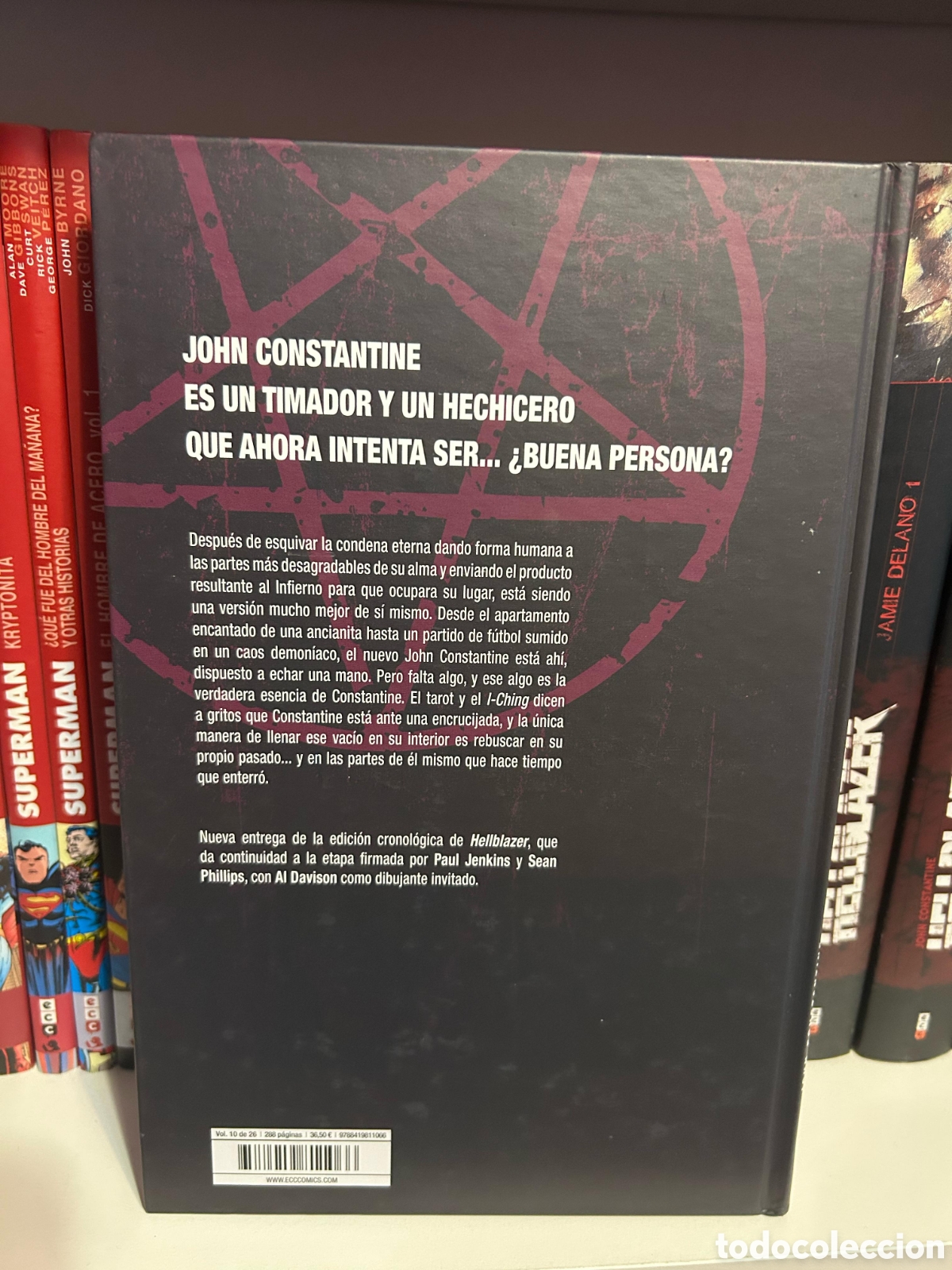 C&oacute;mics: HELLBLAZER VOL.10 DE 26 (TAPA DURA-NUEVO) - Foto 2