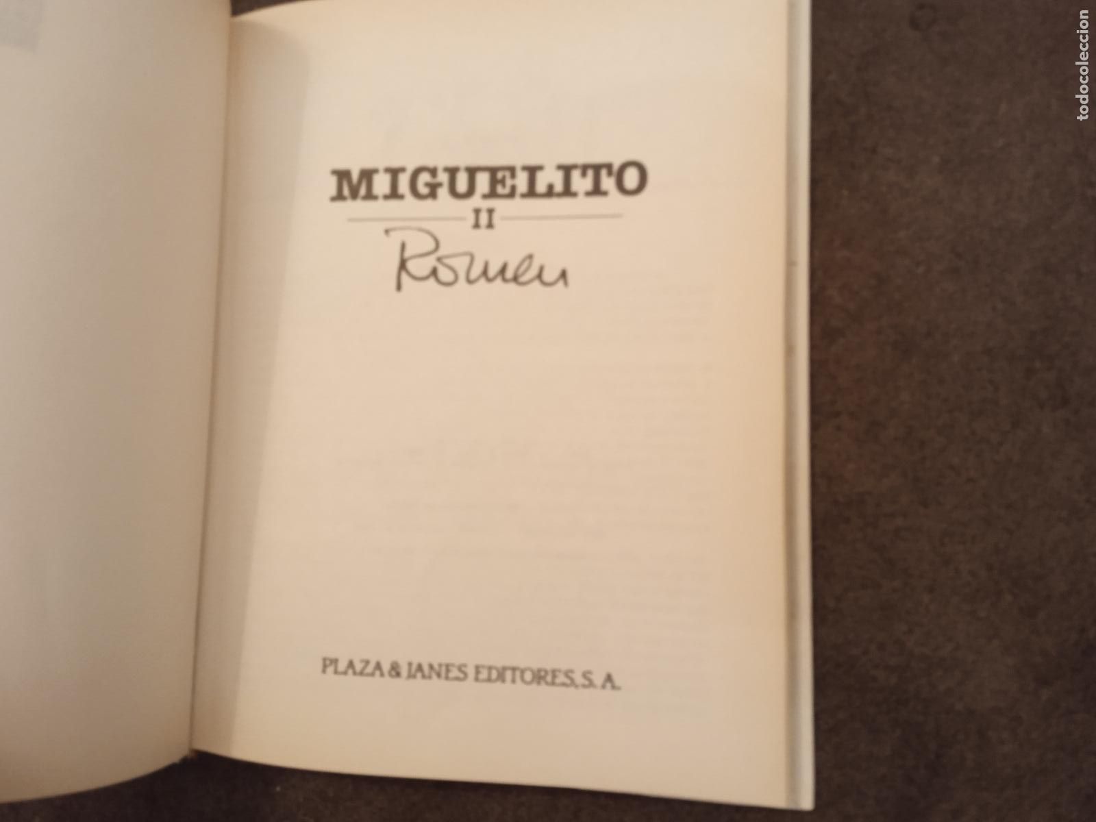 C&oacute;mics: MIGUELITO. II. 2. ROMEN. PLAZA & JANES. 2&ordf; PARTE. - Foto 3
