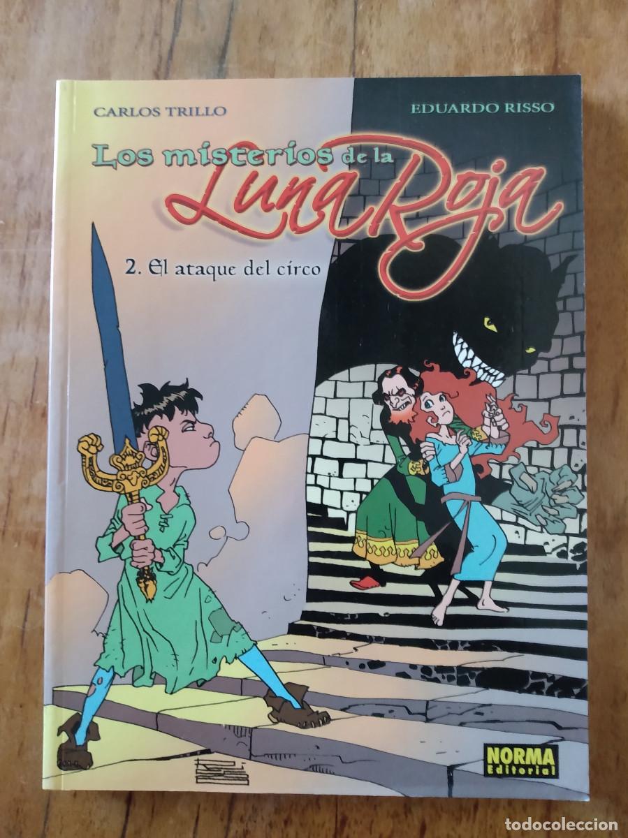 C&oacute;mics: Los misterios de la Luna Roja. Completa. Trillo y Risso. Norma. - Foto 2