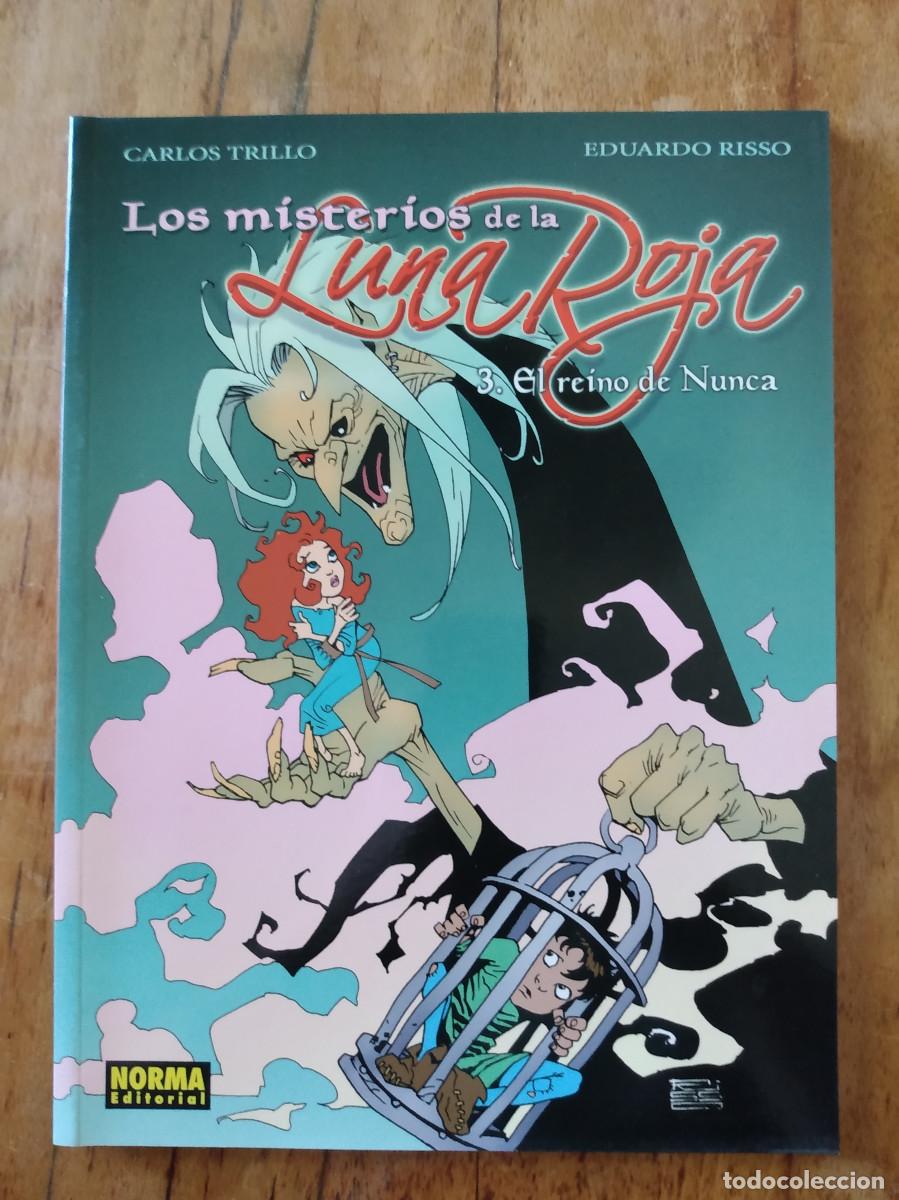 C&oacute;mics: Los misterios de la Luna Roja. Completa. Trillo y Risso. Norma. - Foto 3