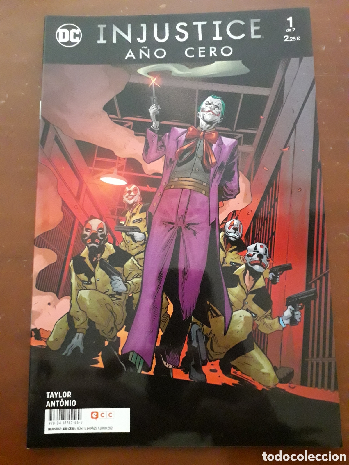 C&oacute;mics: INJUSTICE A&Ntilde;O CERO. N&Uacute;MERO 1. EXCELENTE ESTADO - Foto 1