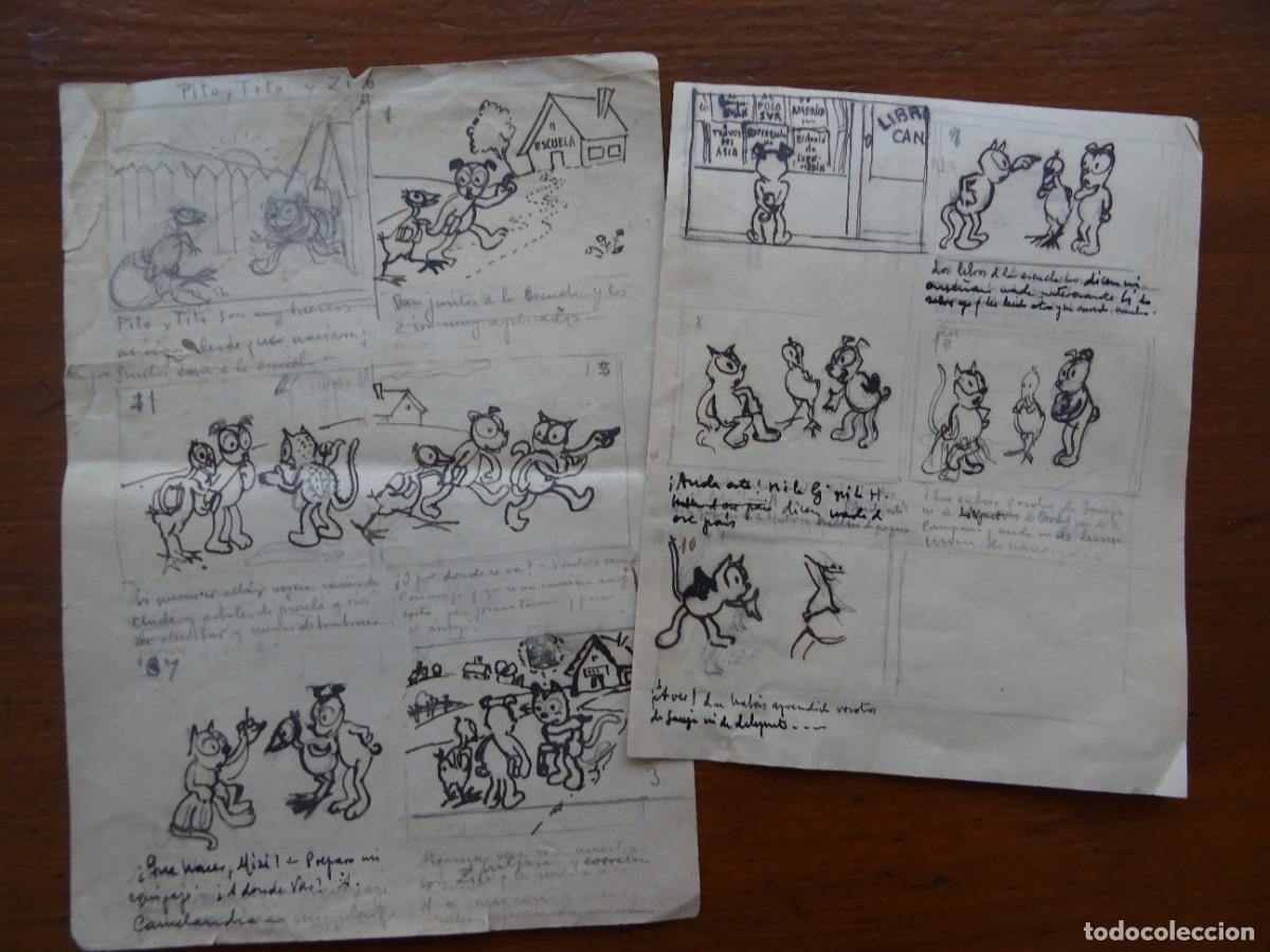C&oacute;mics: Borrador de Comic, a&ntilde;os 30? - Foto 1