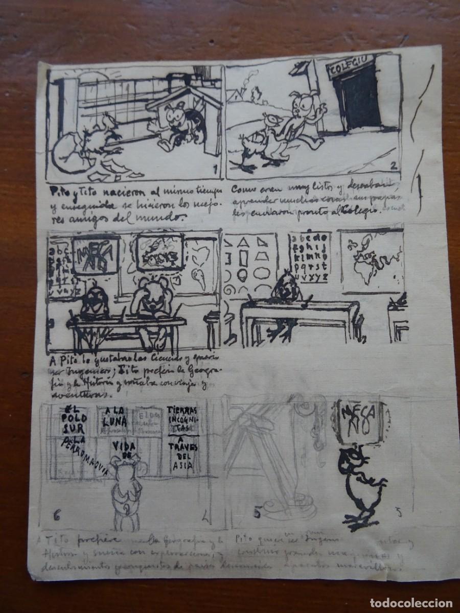 C&oacute;mics: Borrador de Comic, a&ntilde;os 30? - Foto 3