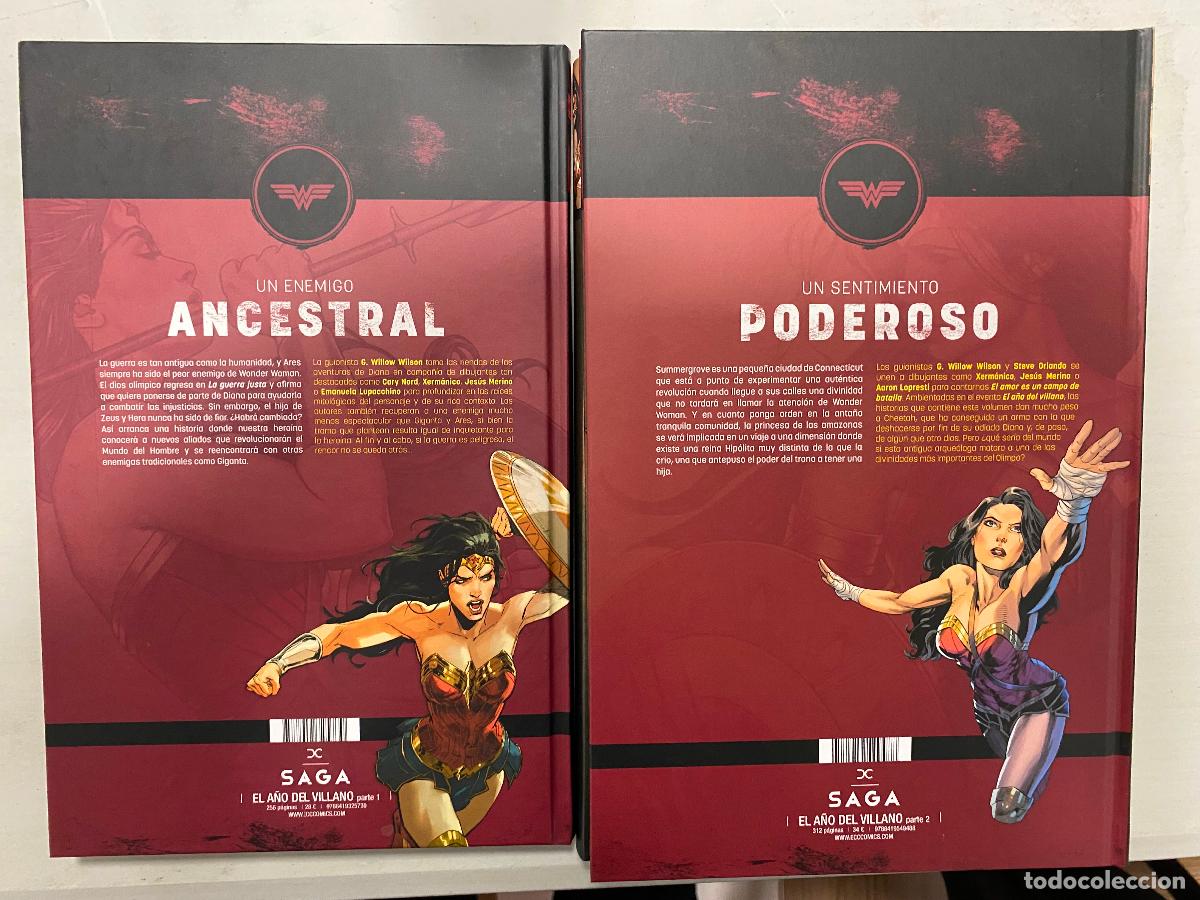 C&oacute;mics: WONDER WOMAN A&Ntilde;O DEL VILLANO Completa 1-2 ECC - Foto 2