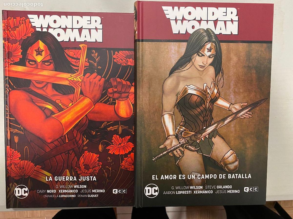 C&oacute;mics: WONDER WOMAN A&Ntilde;O DEL VILLANO Completa 1-2 ECC - Foto 1