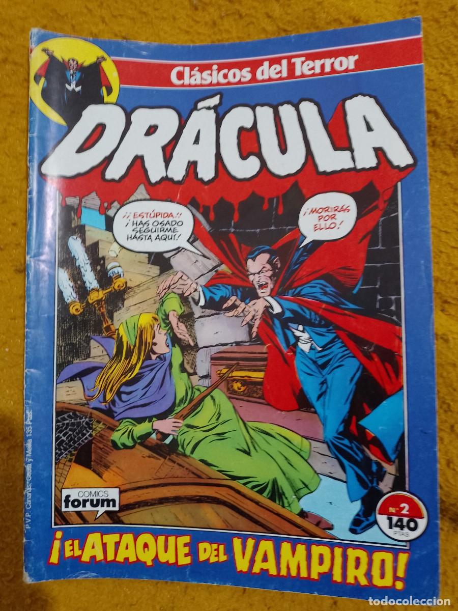 C&oacute;mics: CL&Aacute;SICOS DEL TERROR . DR&Aacute;CULA - Foto 1