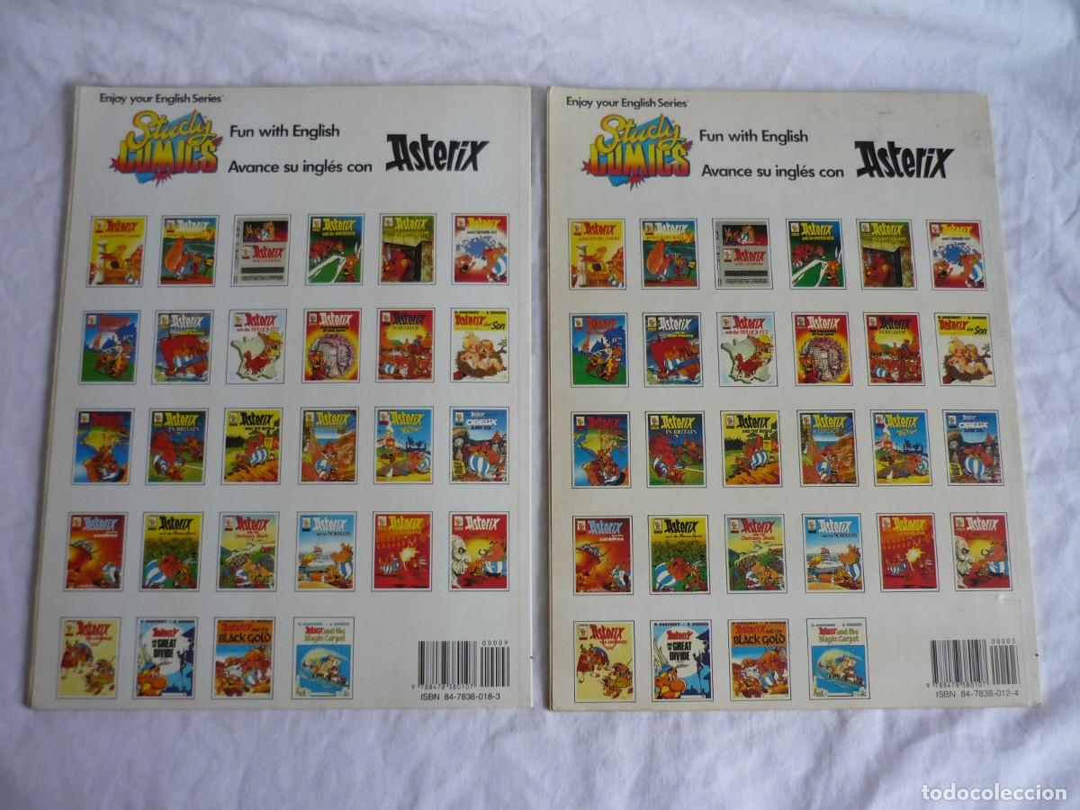 C&oacute;mics: 5 n&uacute;meros de Asterix en ingl&eacute;s Ediciones del Prado - Foto 3