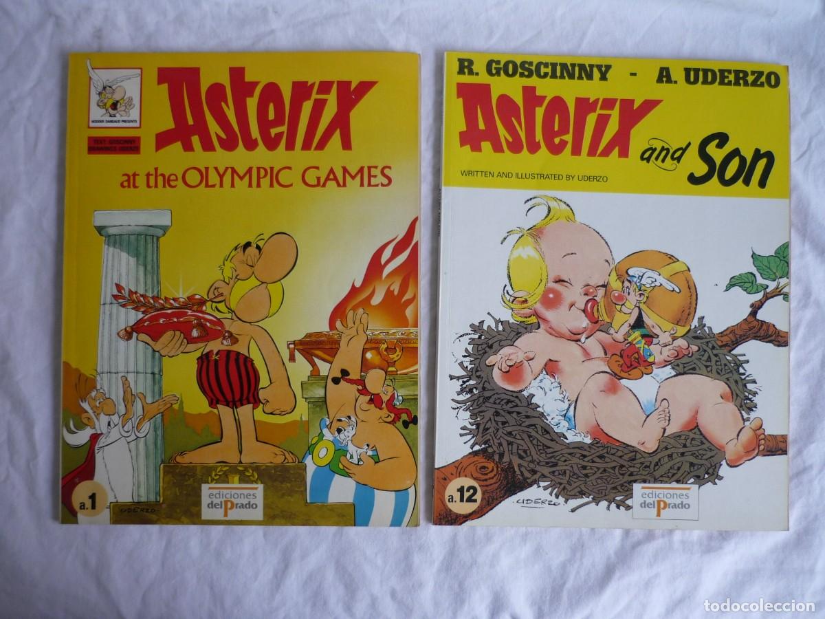 C&oacute;mics: 5 n&uacute;meros de Asterix en ingl&eacute;s Ediciones del Prado - Foto 4