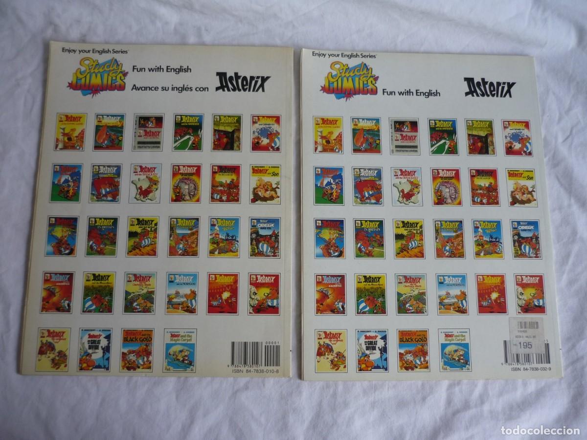 C&oacute;mics: 5 n&uacute;meros de Asterix en ingl&eacute;s Ediciones del Prado - Foto 5