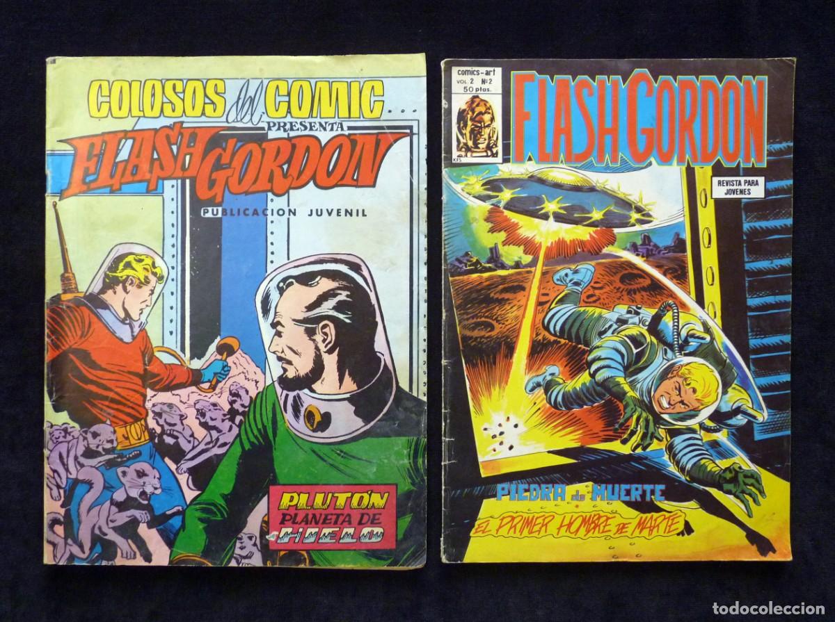 C&oacute;mics: LOTE DE 4 COMICS FLASH GORDON, ALEX RAYMOND. VARIAS EDITORIALES - Foto 2