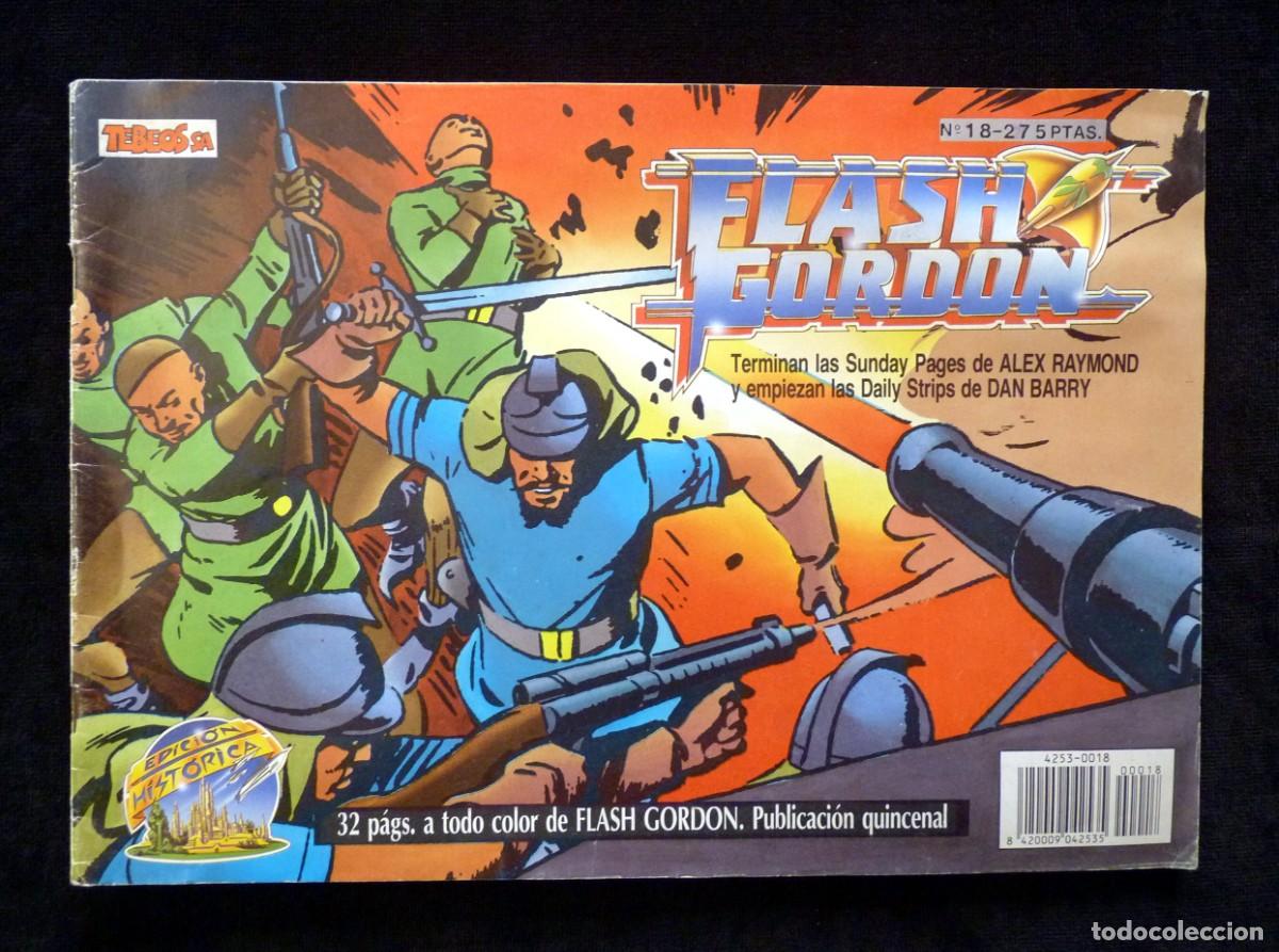 C&oacute;mics: LOTE DE 4 COMICS FLASH GORDON, ALEX RAYMOND. VARIAS EDITORIALES - Foto 9