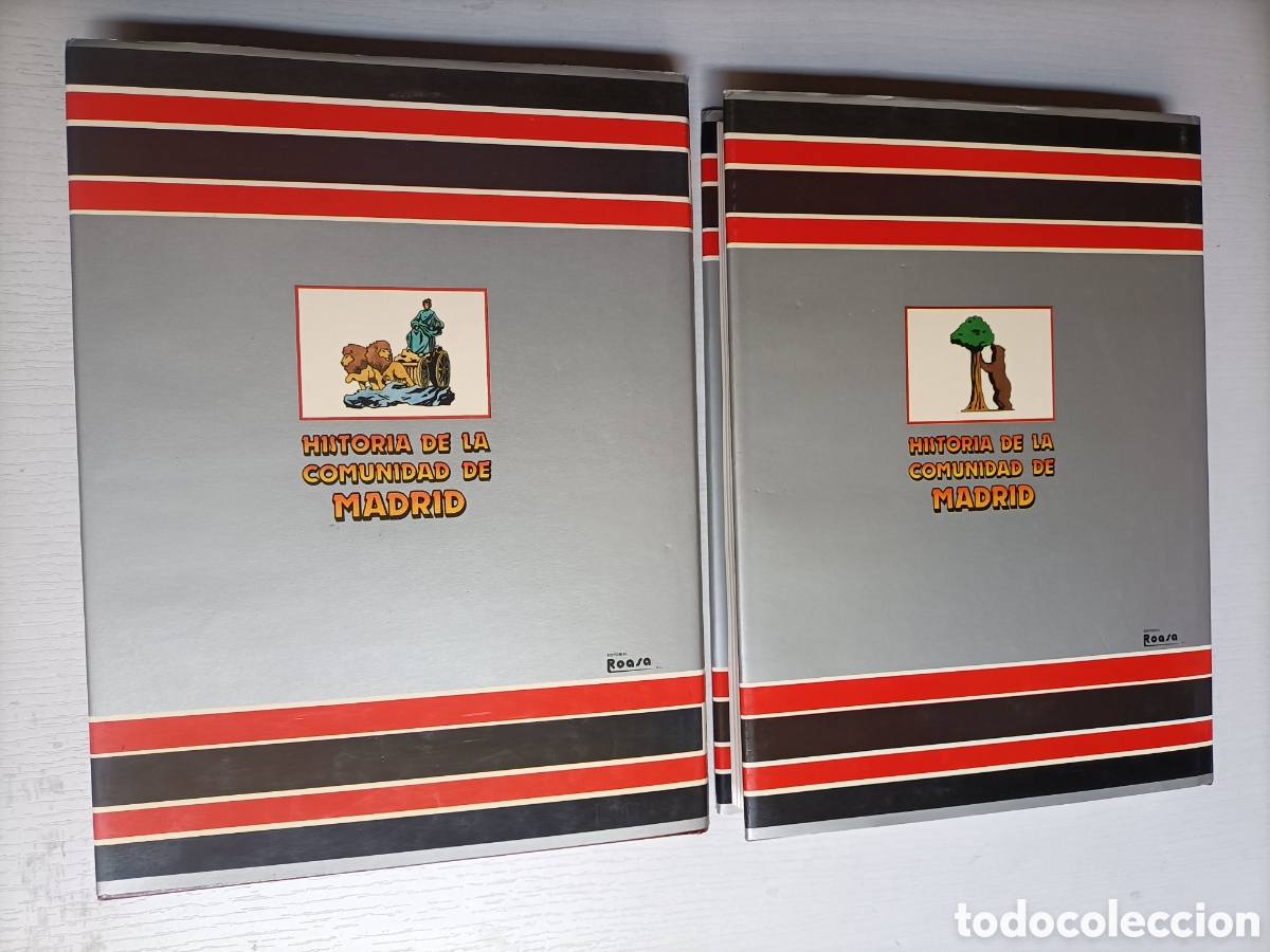 C&oacute;mics: Historia de la comunidad de Madrid. Editorial Rosa 2 tomos .. textos y c&oacute;mics - Foto 4