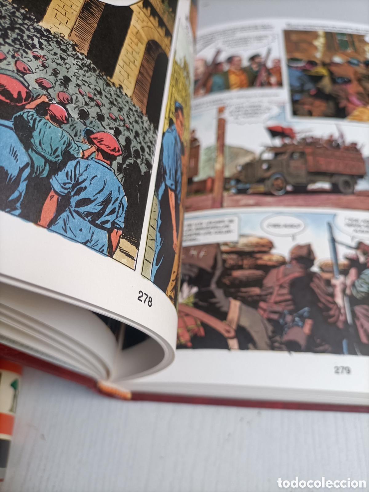 C&oacute;mics: Historia de la comunidad de Madrid. Editorial Rosa 2 tomos .. textos y c&oacute;mics - Foto 7