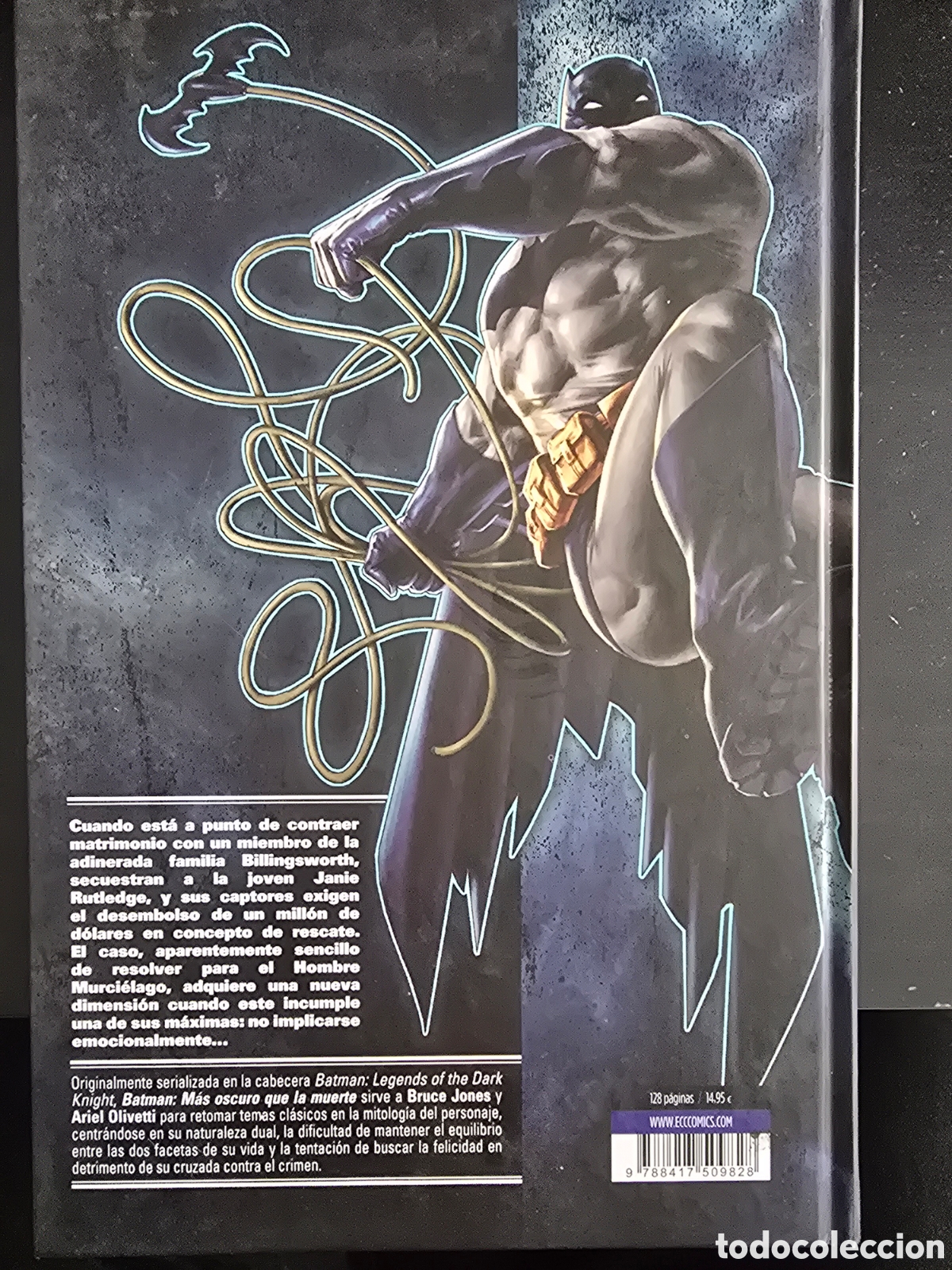C&oacute;mics: BATMAN. M&Aacute;S OSCURO QUE LA MUERTE. BRUCE JONES. ECC - Foto 2