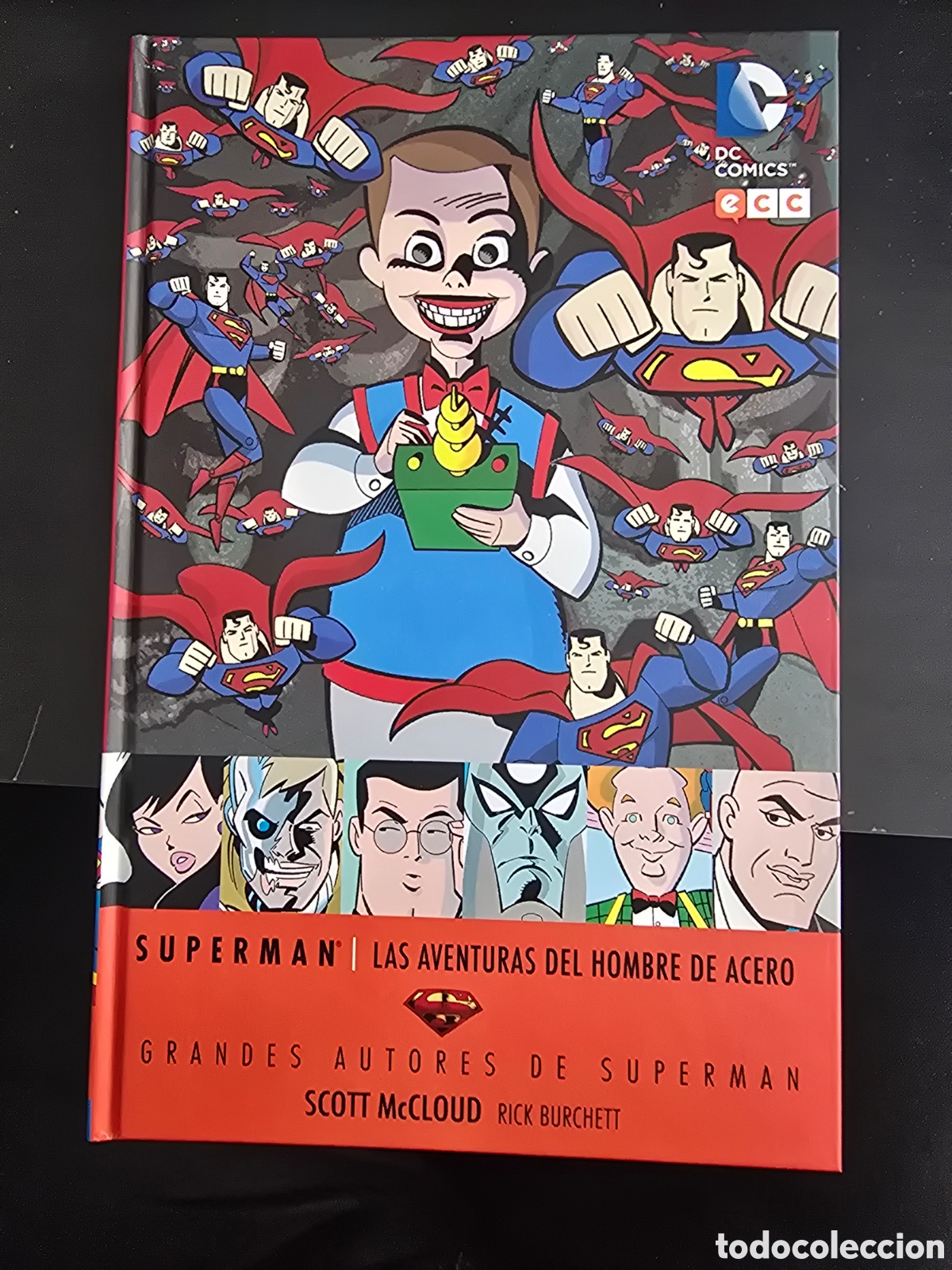 C&oacute;mics: GRANDES AUTORES DE SUPERMAN. SCOTT McCLOUD. ECC - Foto 1