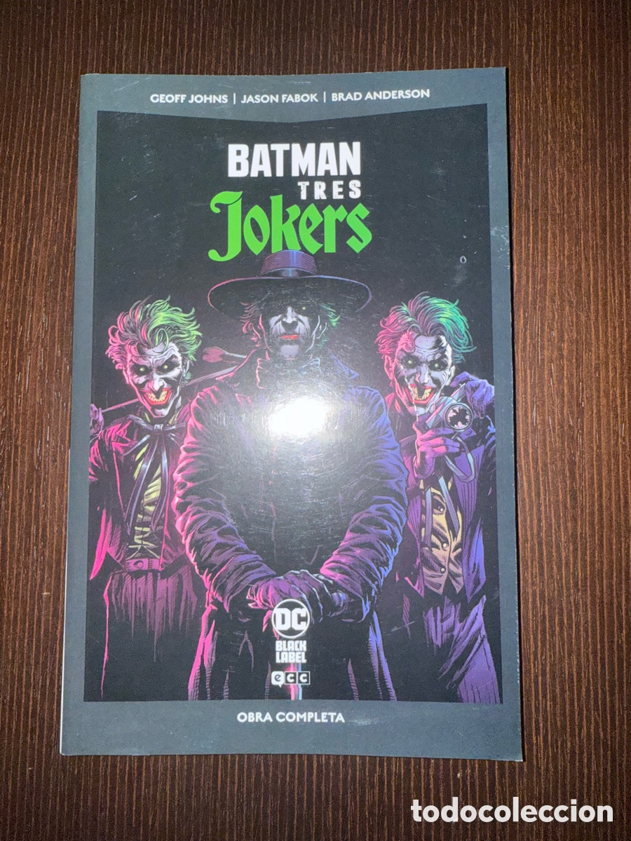 C&oacute;mics: DC Pocket ECC Batman Tres Jokers Geoff Johns Jason Fabok - Foto 1
