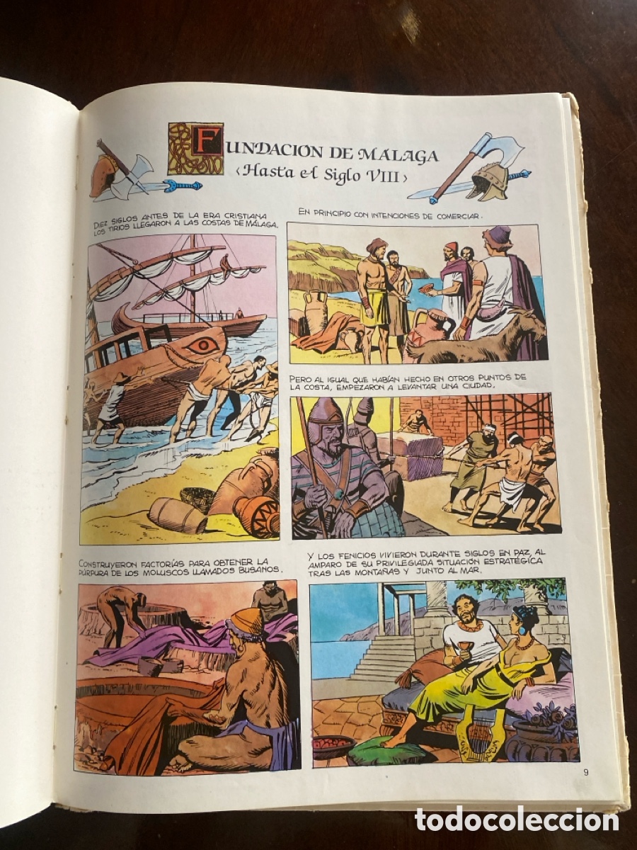 C&oacute;mics: HISTORIA DE M&Aacute;LAGA. 1983 - Foto 6