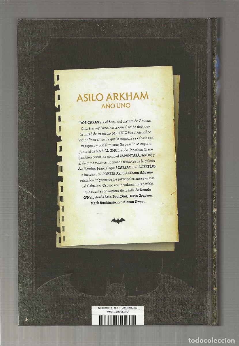 C&oacute;mics: ASILO ARKHAM A&Ntilde;O UNO 1 (MARK BUCKINGHAM, SEAN MURPHY) ECC 2008 EXCELENTE ESTADO - Foto 3