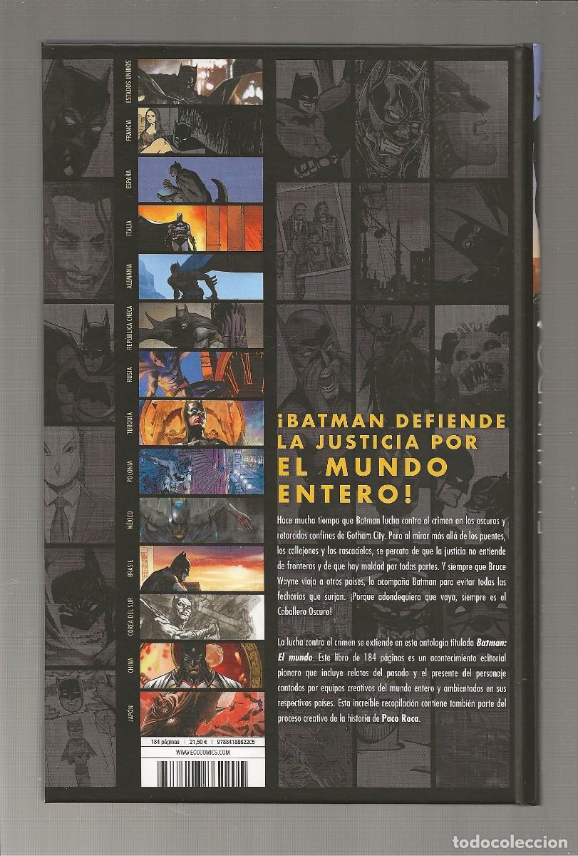 C&oacute;mics: BATMAN - EL MUNDO (PACO ROCA) ECC 2021 EXCELENTE ESTADO - Foto 3