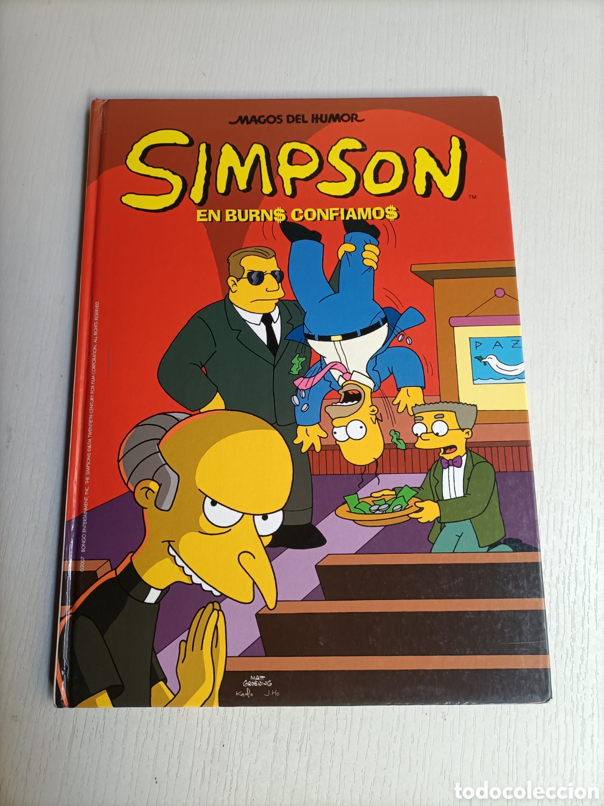 C&oacute;mics: Simpson En Burns confiamos. Magos del humor Ediciones B 2007 - Foto 2