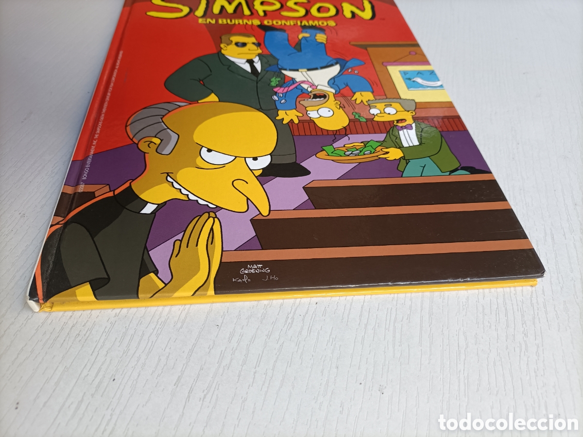 C&oacute;mics: Simpson En Burns confiamos. Magos del humor Ediciones B 2007 - Foto 3