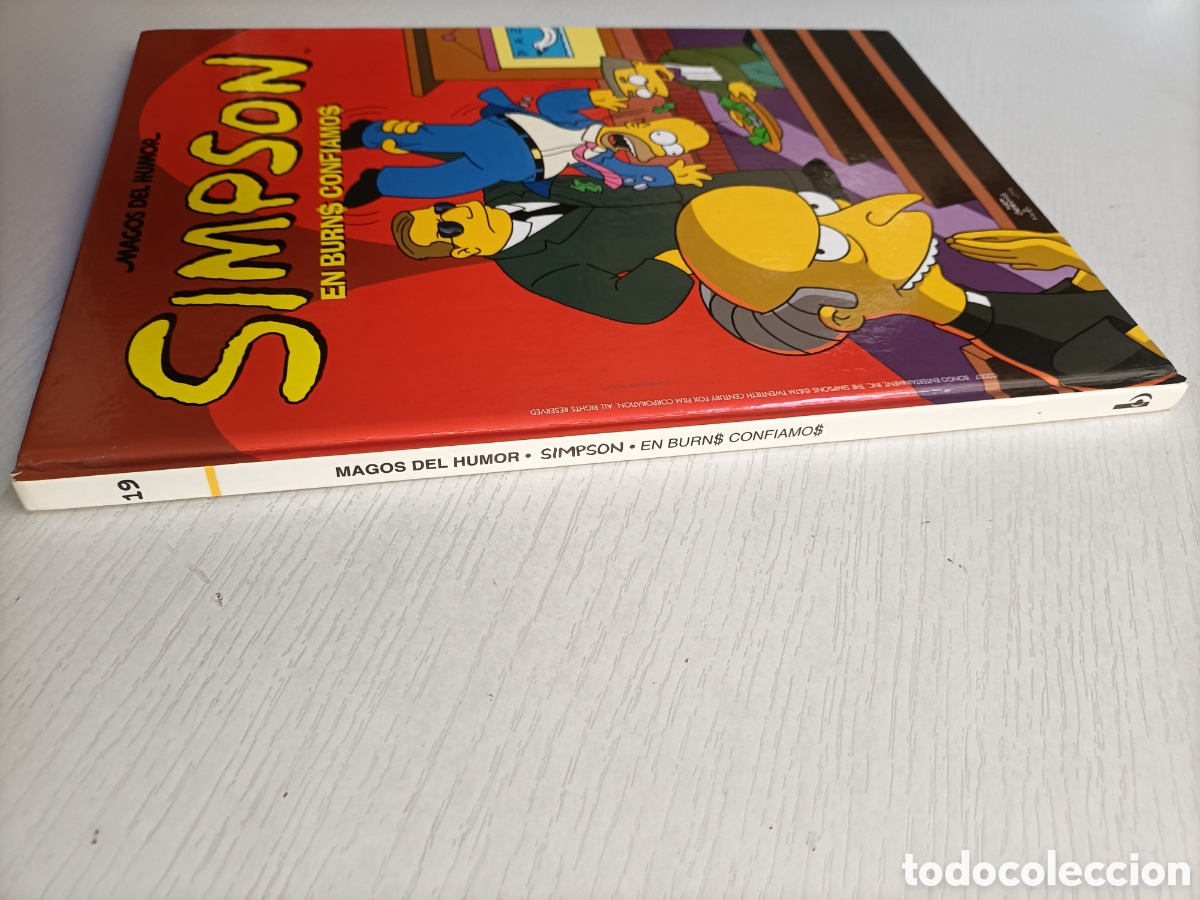 C&oacute;mics: Simpson En Burns confiamos. Magos del humor Ediciones B 2007 - Foto 4