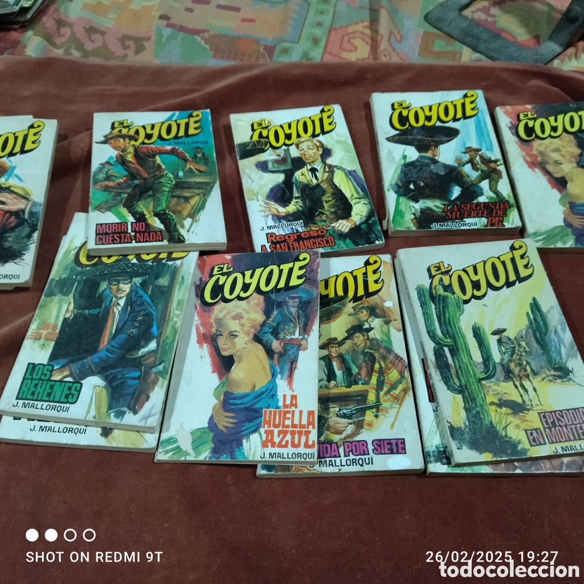 C&oacute;mics: Lote 12 el coyote J. Mallorqu&iacute; - Foto 2